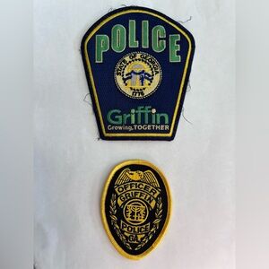 Griffin Georgia Police Patches Set